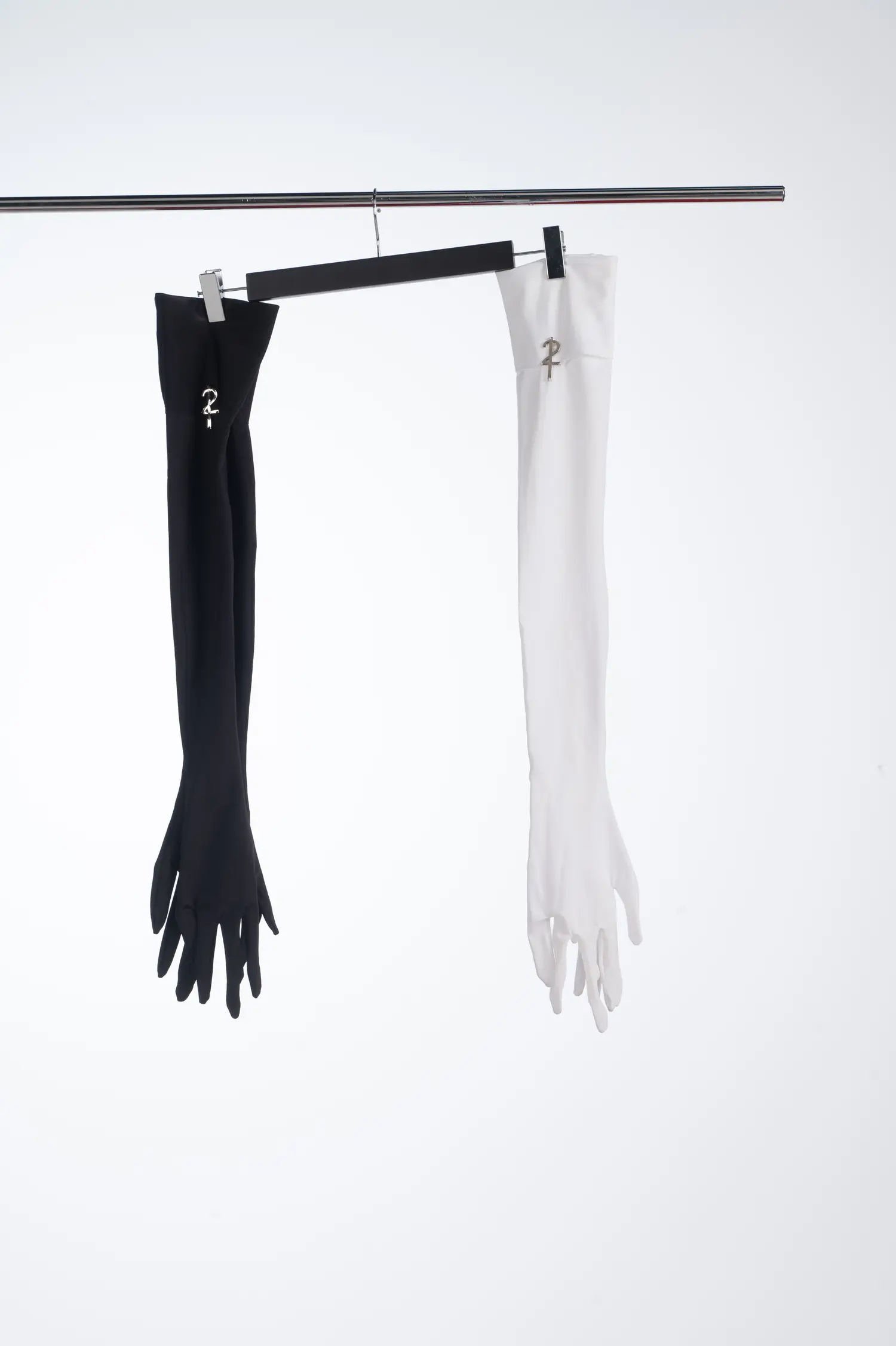 2I Long Gloves — Crna