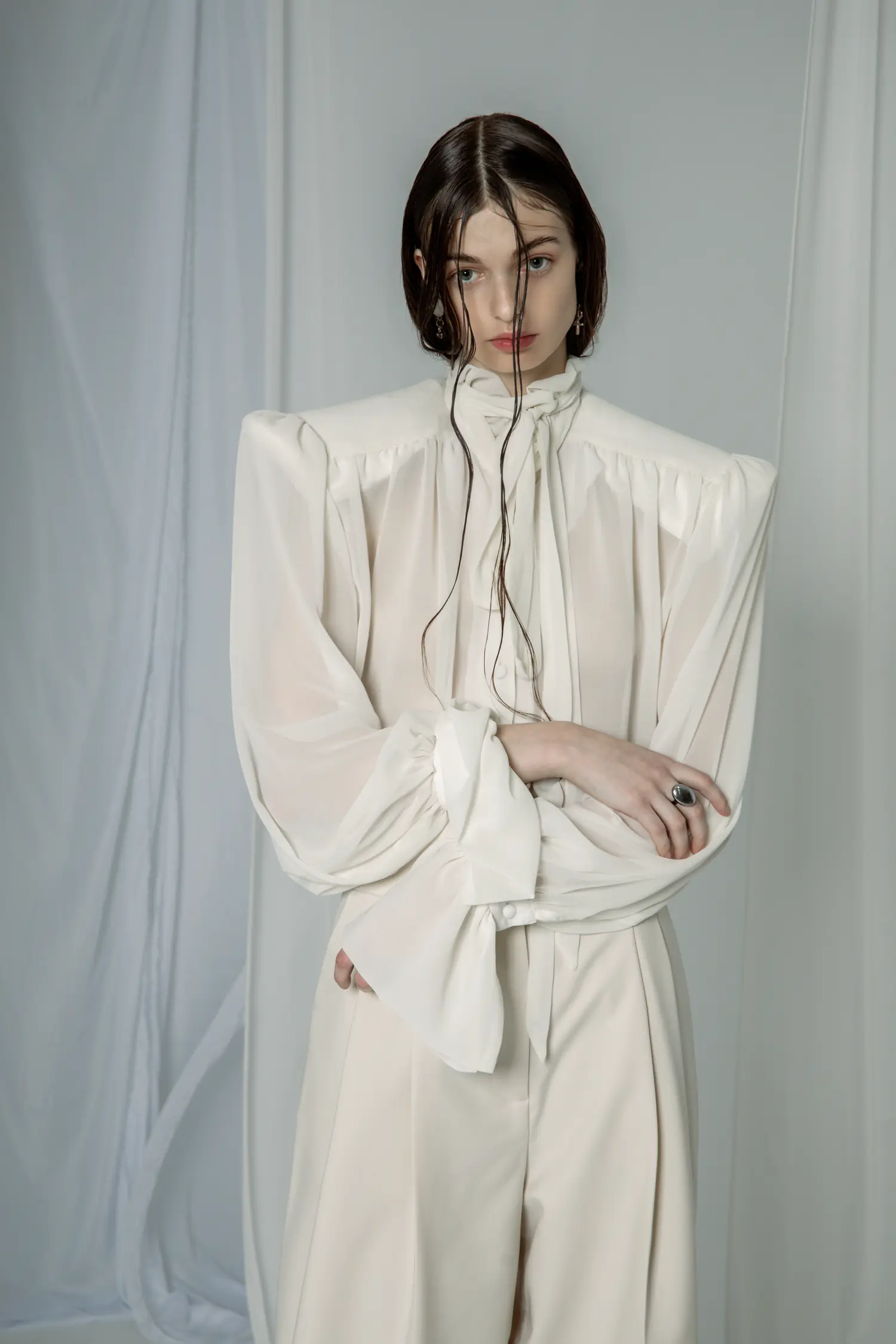 2I Statement Shirt — Ekru