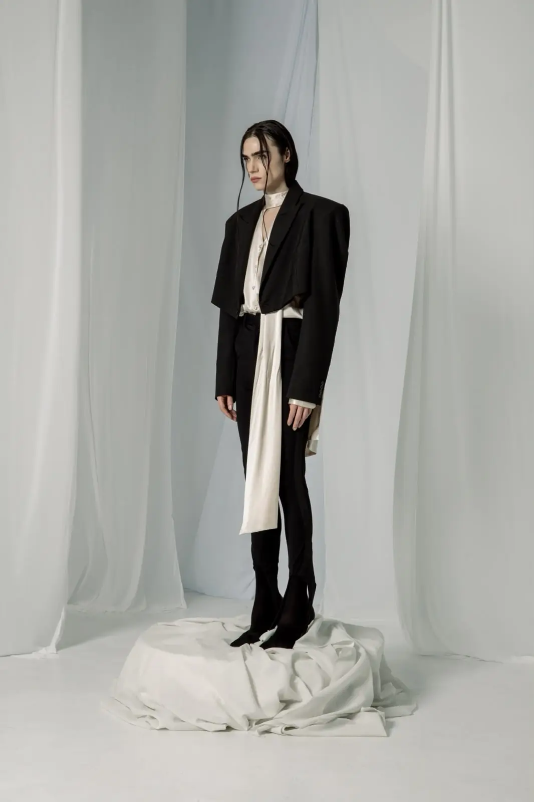 Photo 3 of 5 — Alberto Cropped Blazer