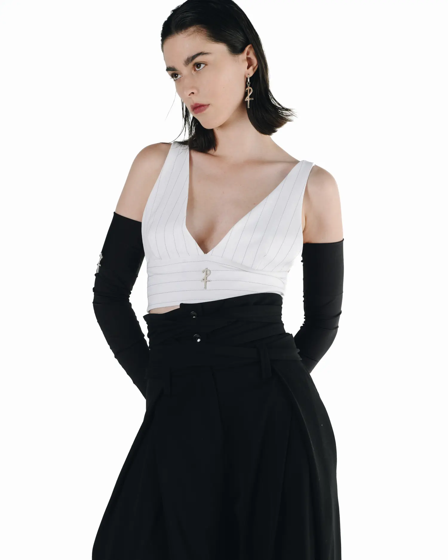 Arhi Top — Striped White