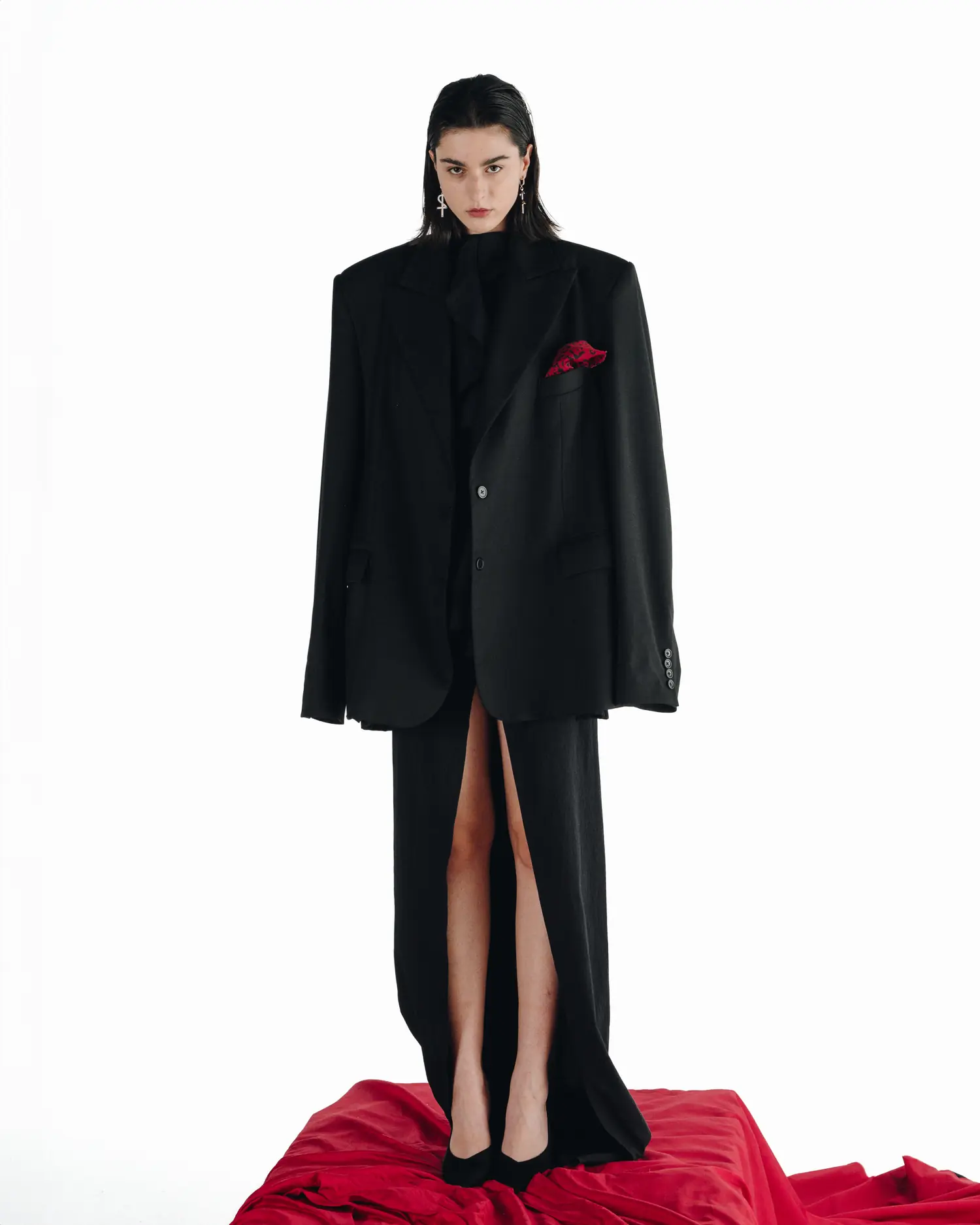 Fotografija 4 od 8 — Graph Oversized Blazer