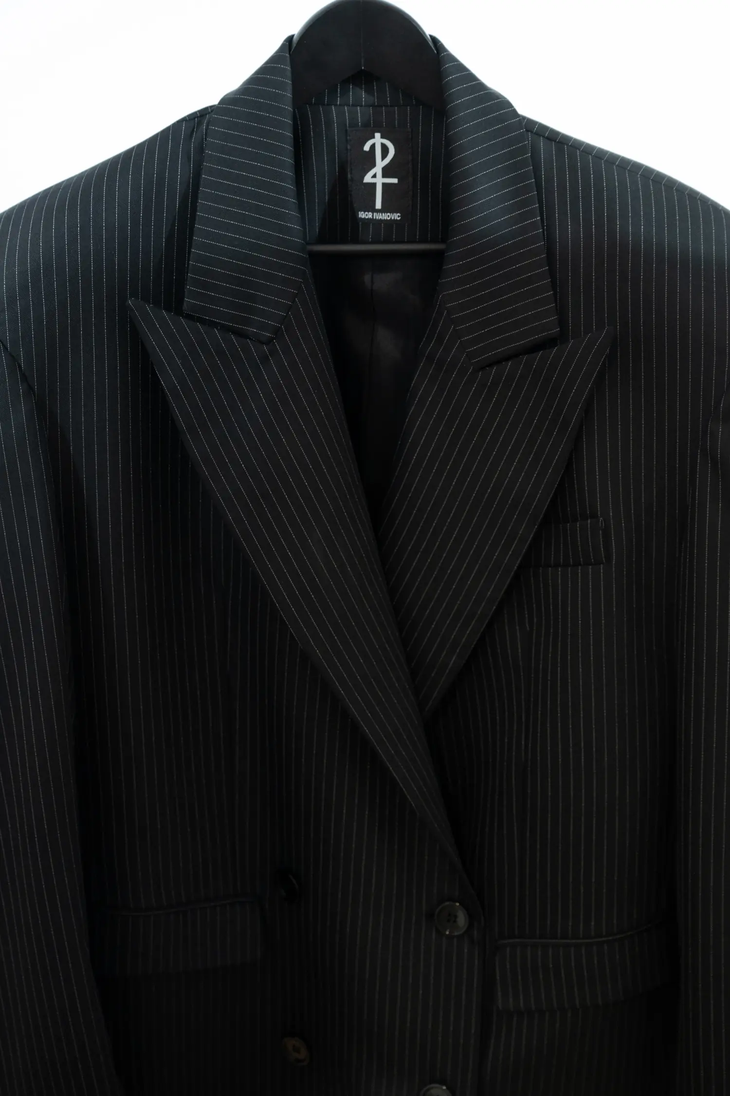 Photo 10 of 11 — Opera Oversized Striped Blazer