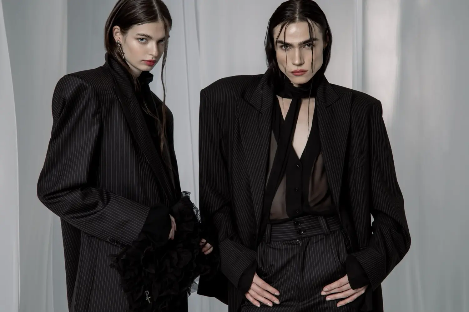 Photo 11 of 11 — Opera Oversized Striped Blazer
