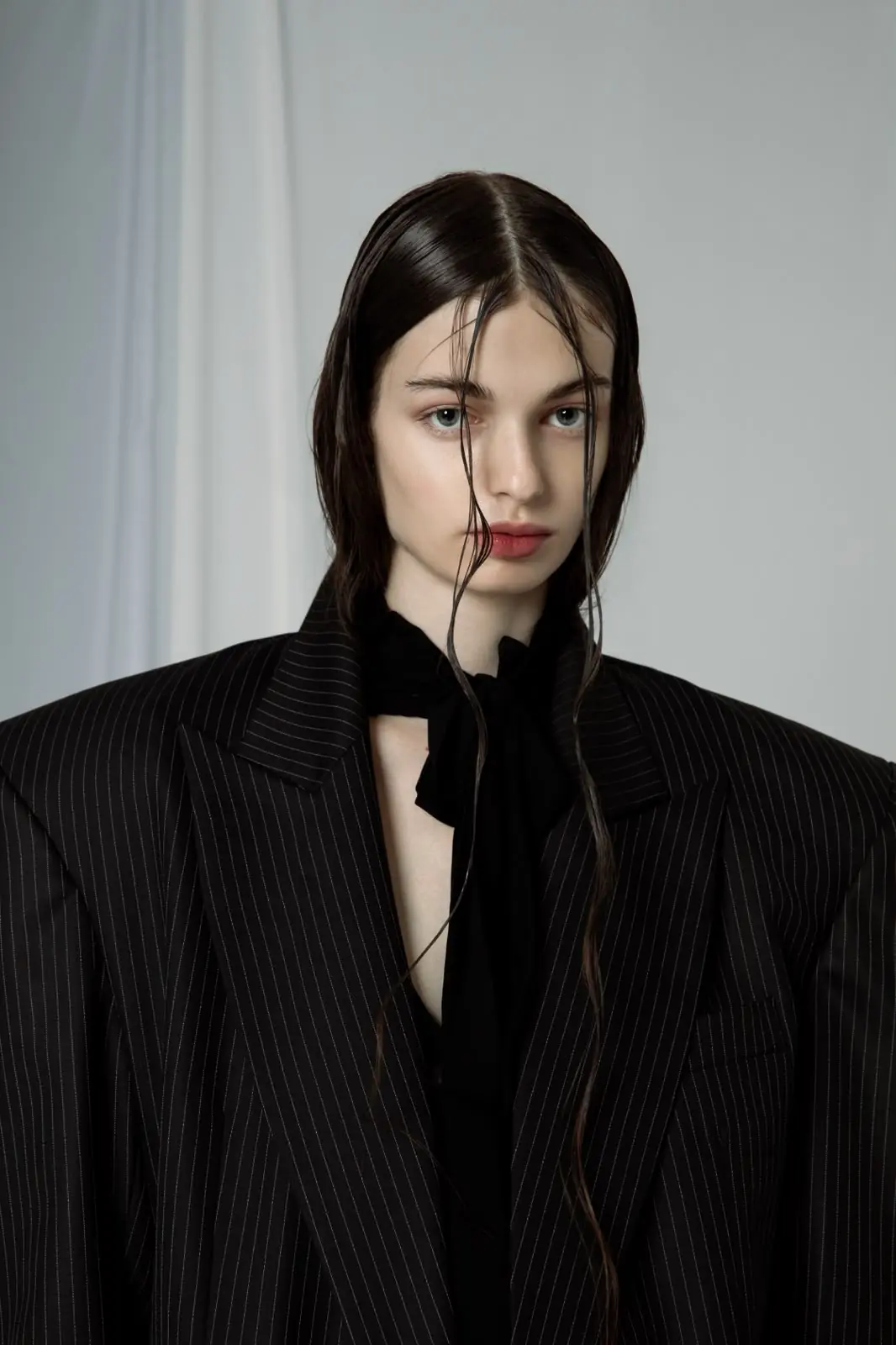 Photo 5 of 11 — Opera Oversized Striped Blazer