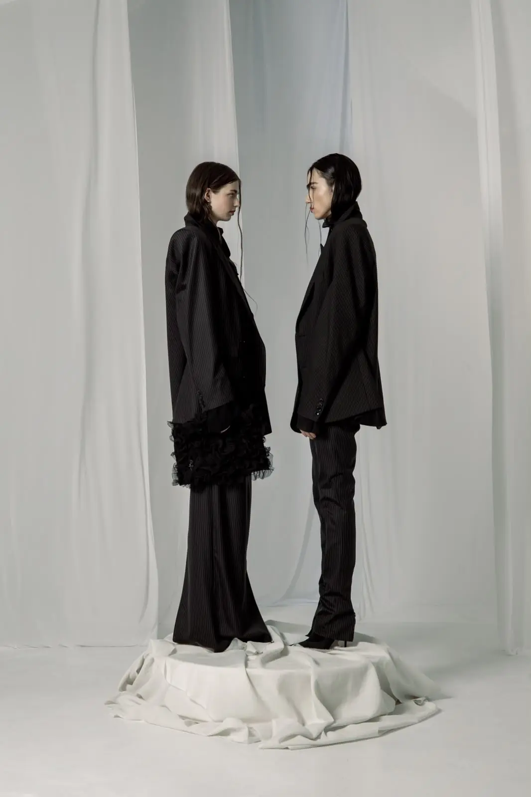 Photo 6 of 11 — Opera Oversized Striped Blazer