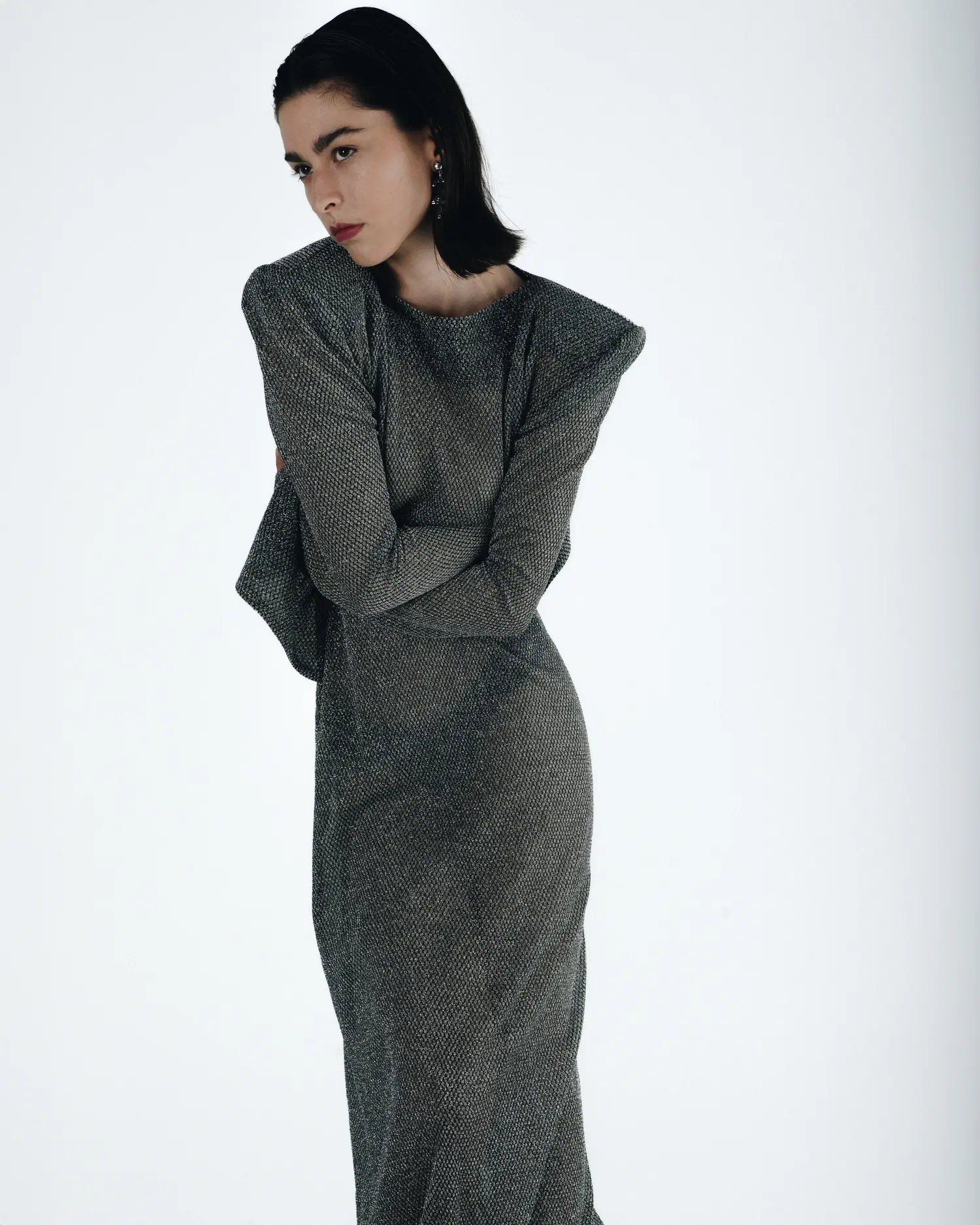 Silver Threads Dress — Srebrna